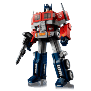 Alternative view of Awe-Inspiring LEGO Optimus Prime 10302 Transformer Set | BrickmonVault