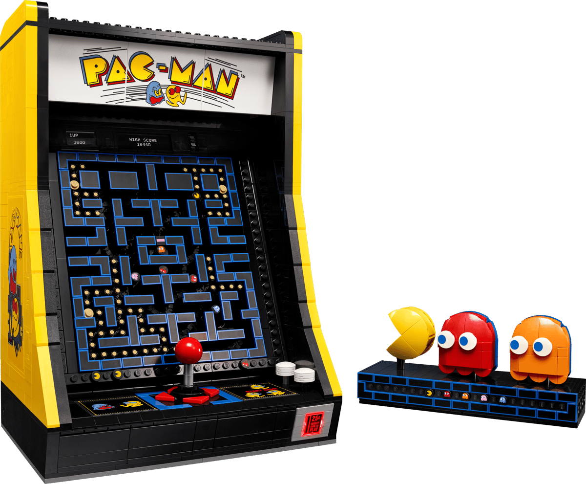 The Nostalgic PAC-MAN Arcade LEGO Cabinet Set | BrickmonVault - Image 3