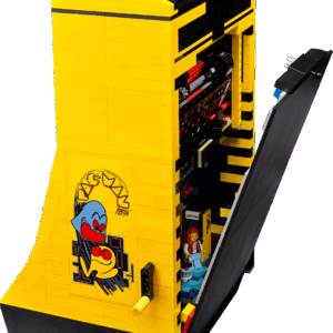 Alternative view of The Nostalgic PAC-MAN Arcade LEGO Cabinet Set | BrickmonVault