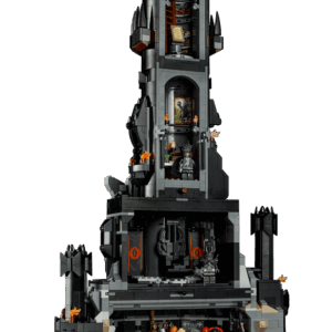 Alternative view of The Awe-Inspiring Lord of the Rings Barad dur LEGO Set | BrickmonVault