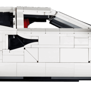 Alternative view of The Magnificent LEGO Lamborghini Countach 5000 Quattrovalvole Model | BrickmonVault