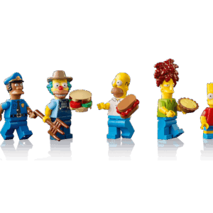 Alternative view of The Hilarious Simpsons Krusty Burger LEGO Set | BrickmonVault