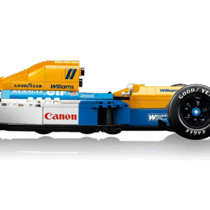 Alternative view of Williams Racing FW14B & Nigel Mansell