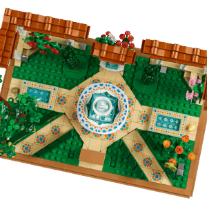 Alternative view of LEGO Icons Fountain Garden