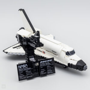 Alternative view of LEGO Space Shuttle (1983 Persil promo)
