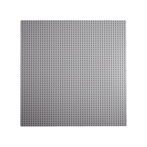 Alternative view of LEGO Baseplate — Grey 48x48