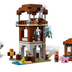 Alternative view of Defend LEGO Minecraft The Pillager Outpost Set 21159 | BrickmonVault
