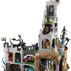 Alternative view of The Magnificent LEGO Red Dragon Tabletop Relic Set | BrickmonVault