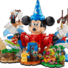 Animation Magic Sanctuary protecting the assembled LEGO Ideas Magic of Disney set