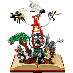 Alternative view of Educational Showcase: STEM Evolution Exhibition Shield | BrickmonVault