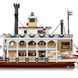 Alternative view of The Breathtaking River Steamboat LEGO Collector Set | BrickmonVault