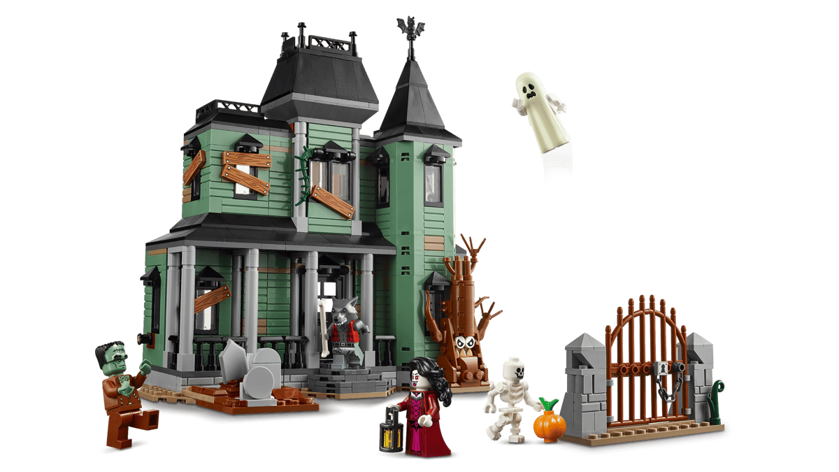 LEGO Mini Disney Spooky Manor Model 40521 Set | BrickmonVault - Image 2