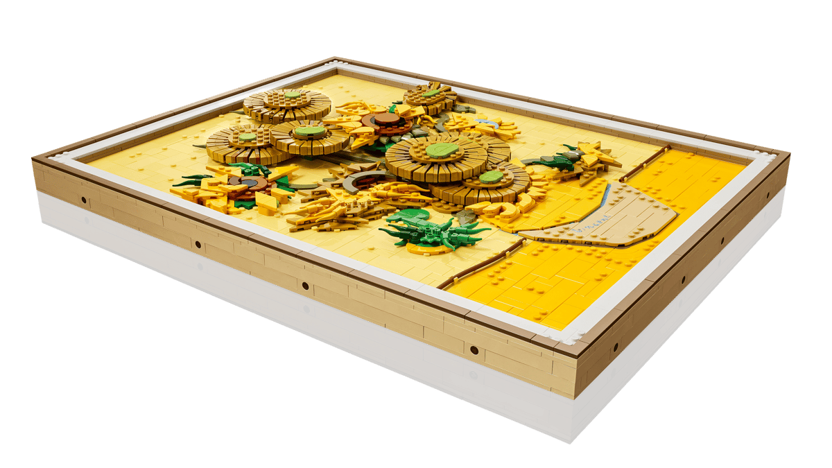 Breathtaking LEGO Vincent van Gogh Sunflowers Masterpiece | BrickmonVault - Image 3