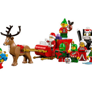 Alternative view of The Magnificent LEGO Family Christmas Tree 40573 Set | BrickmonVault
