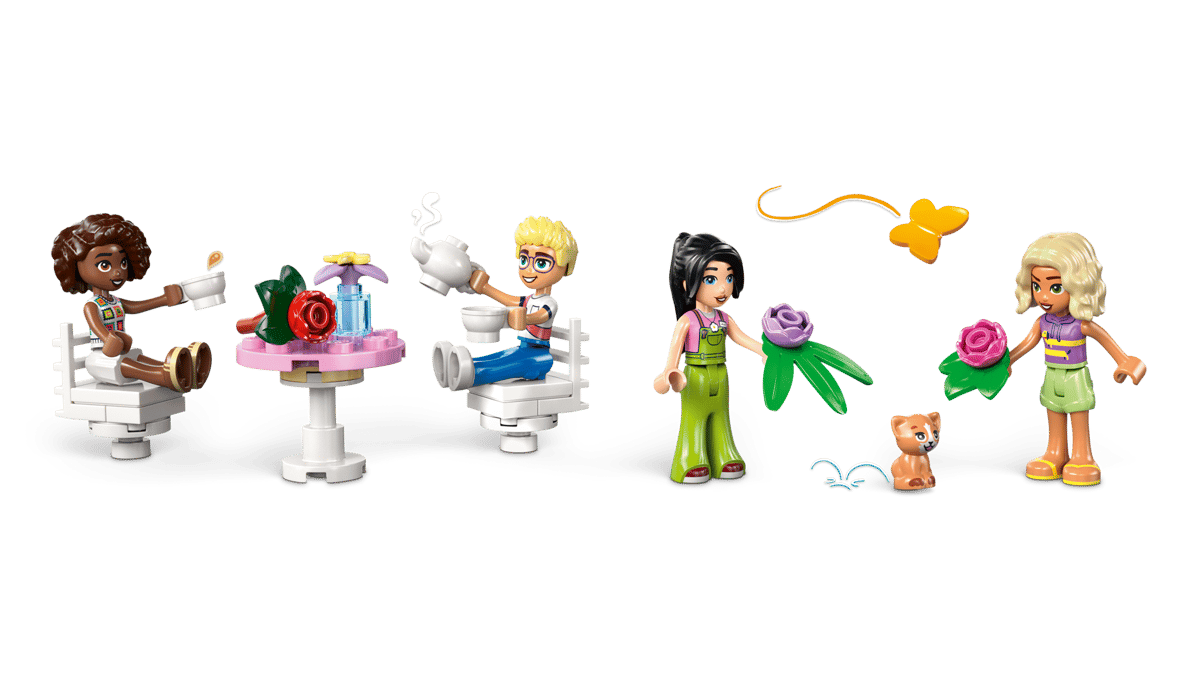 Delightful Plant Café & Flower Shop LEGO Set | BrickmonVault - Image 2