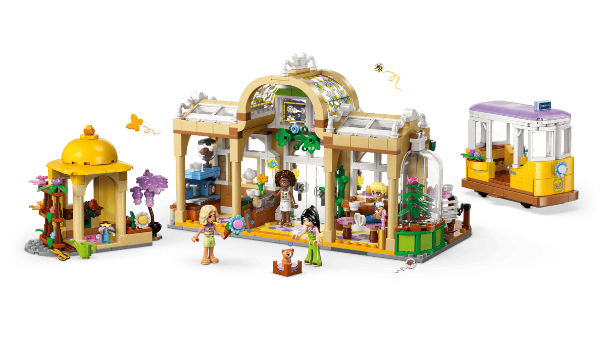 Delightful Plant Café & Flower Shop LEGO Set | BrickmonVault - Image 3