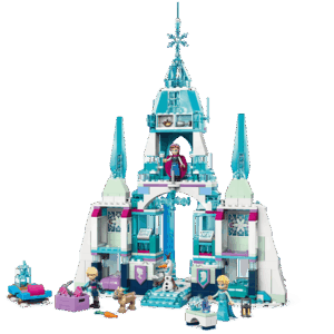 Alternative view of Enchanting Elsa Ice Palace LEGO Disney Set | BrickmonVault
