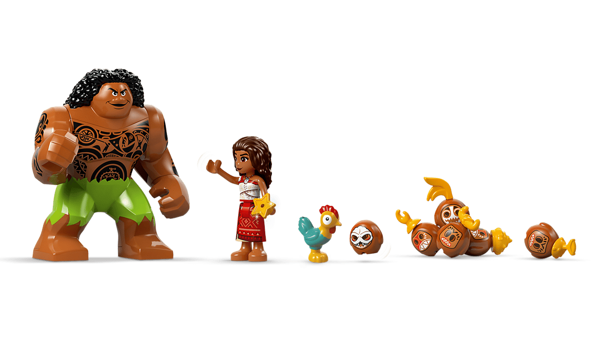 Splendid Kakamora Barge LEGO Disney Moana Set | BrickmonVault - Image 3