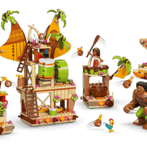 Alternative view of Splendid Kakamora Barge LEGO Disney Moana Set | BrickmonVault