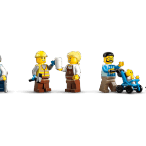 Alternative view of Splendid Central Train Station LEGO City Set | BrickmonVault