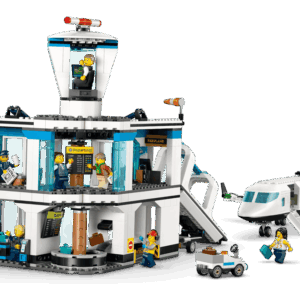 Alternative view of LEGO City Airplane Toy Passenger Terminal 60367 Kit | BrickmonVault