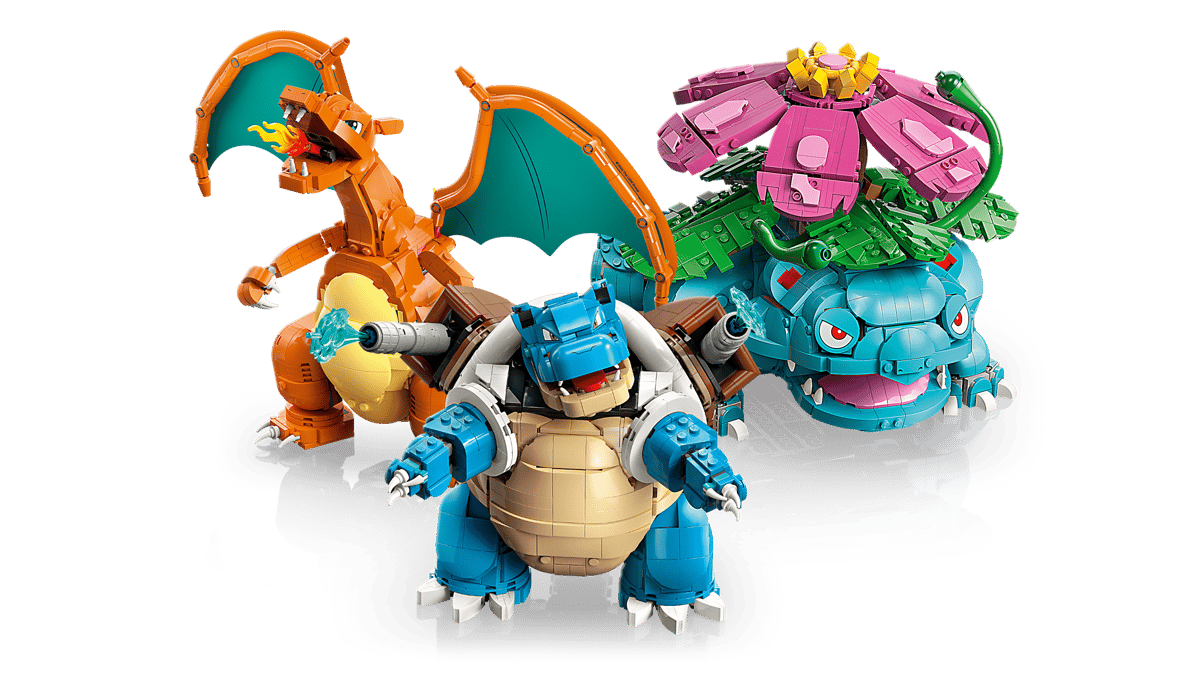 The Nostalgic LEGO Pokemon Starters Evolution Diorama | BrickmonVault - Image 3