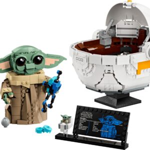 Alternative view of LEGO Star Wars Grogu with Hover Pram