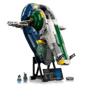 Alternative view of The Spectacular LEGO Jango Fett's Firespray-Class Starship UCS | BrickmonVault