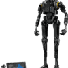 LEGO Star Wars K-2SO 75120 buildable constraction figure displaying its tall black mechanical frame and Imperial shoulder insignia