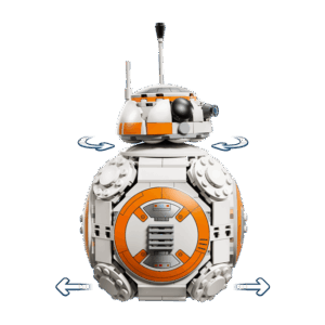 Alternative view of BB-8 Astromech Droid