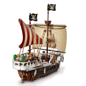 Alternative view of The Irresistible LEGO Going Merry Pirate Ship 75639 Build | BrickmonVault