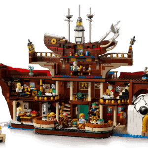 Alternative view of The Breathtaking LEGO Baratie Ship Floating Restaurant Set | BrickmonVault