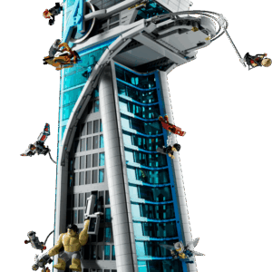 Alternative view of The Spectacular LEGO Avengers Tower Marvel Cinematic Replica | BrickmonVault