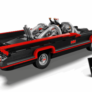 Alternative view of The Breathtaking LEGO 1966 Batmobile Retro Collector Set | BrickmonVault