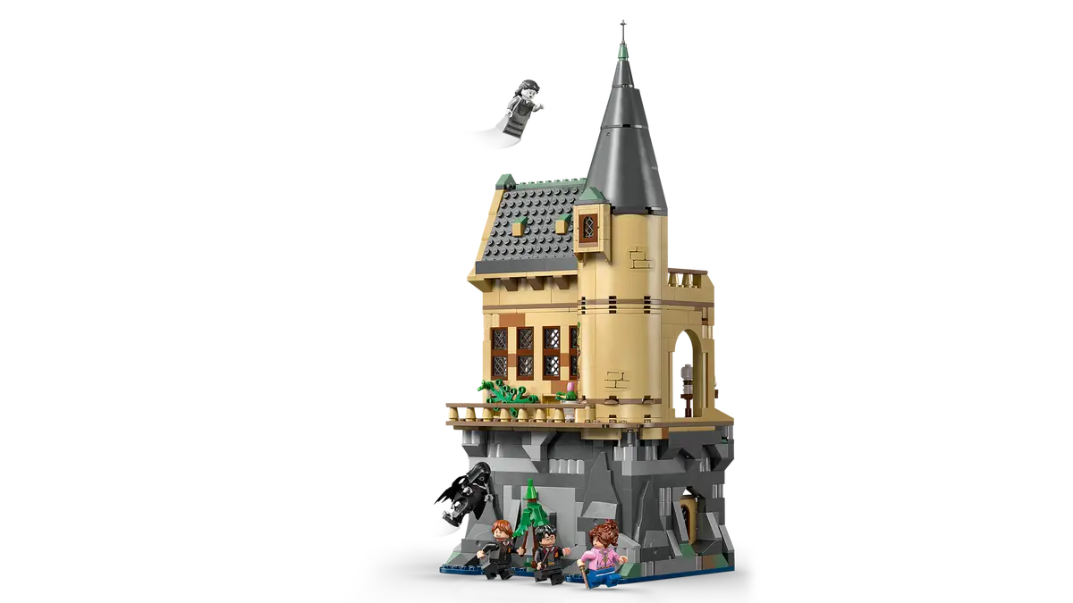 Magical LEGO Hogwarts Hospital Wing Clock Tower Set 76398 | BrickmonVault - Image 2