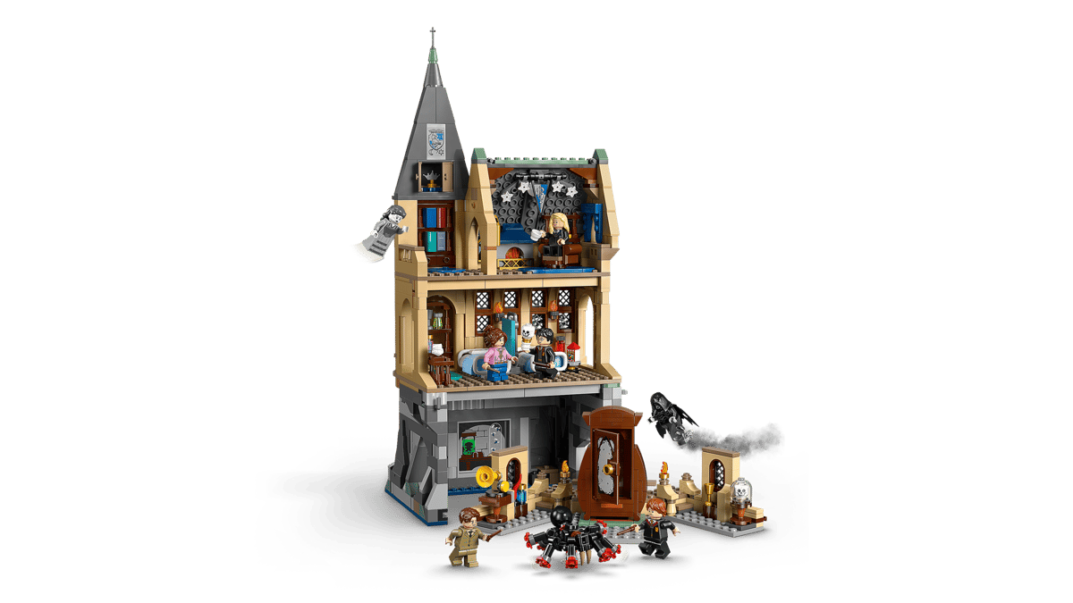 Magical LEGO Hogwarts Hospital Wing Clock Tower Set 76398 | BrickmonVault - Image 3