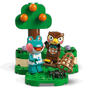 Alternative view of Charming Blathers Museum LEGO Animal Crossing Set | BrickmonVault