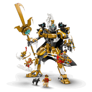 Alternative view of Magnificent Erlang Celestial Mech LEGO Set | BrickmonVault