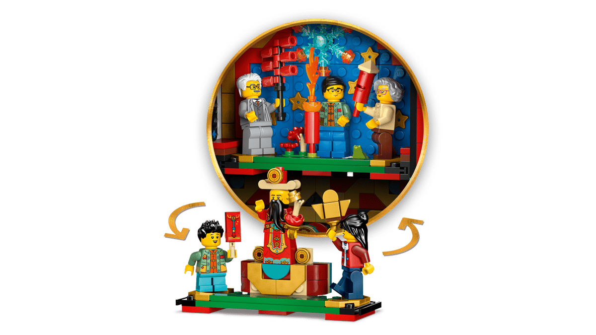 Sensational Fortune Firecracker LEGO Spring Set | BrickmonVault - Image 4