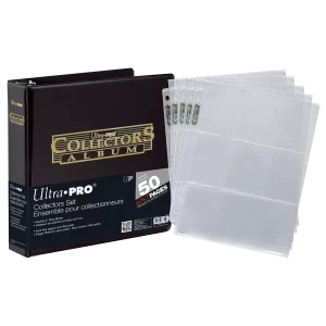 Alternative view of Deluxe Ultra PRO Platinum Binder 9-Pocket for Cards | BrickmonVault