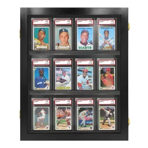 Alternative view of Deluxe PSA Graded Card Frame for Pokémon Slabs | BrickmonVault
