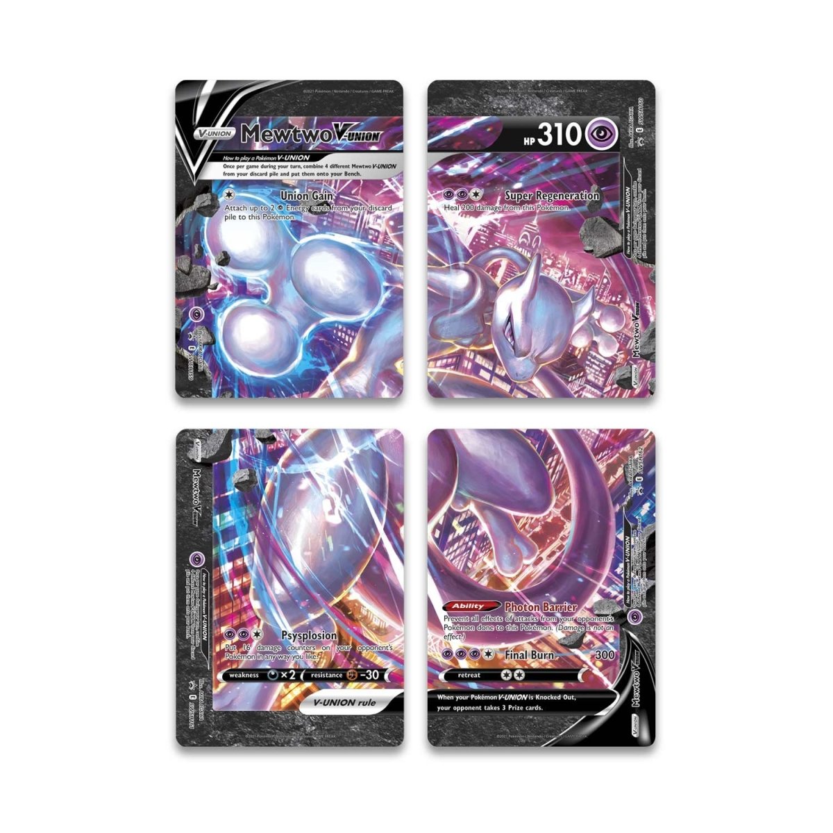 Psychic Supremacy: Psionic Quad Matrix (UV 4-Card Mosaic Display) - Image 4