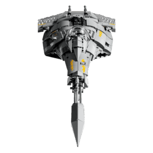 Alternative view of The Magnificent LEGO Mandalorian's N-1 Starfighter UCS | BrickmonVault