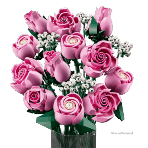 LEGO Icons Pink Rose Bouquet