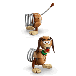 Alternative view of The Nostalgic Toy Story Slinky Dog Bookends Set | BrickmonVault