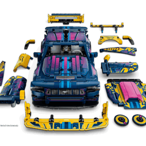 Alternative view of CLEGO Creator Expert Custom Muscle Car Ford Mustang 10265 | BrickmonVault