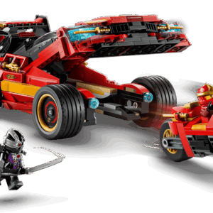 Alternative view of LEGO NINJAGO Ninja Charger X-1 15th Anniversary 71859 | BrickmonVault