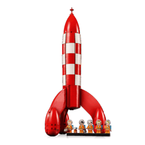 Alternative view of The Breathtaking LEGO Tintin Rocket Collectors Display Set | BrickmonVault