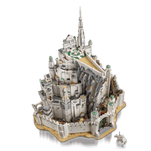 Alternative view of The Breathtaking LEGO Minas Tirith Lord of the Rings Set | BrickmonVault
