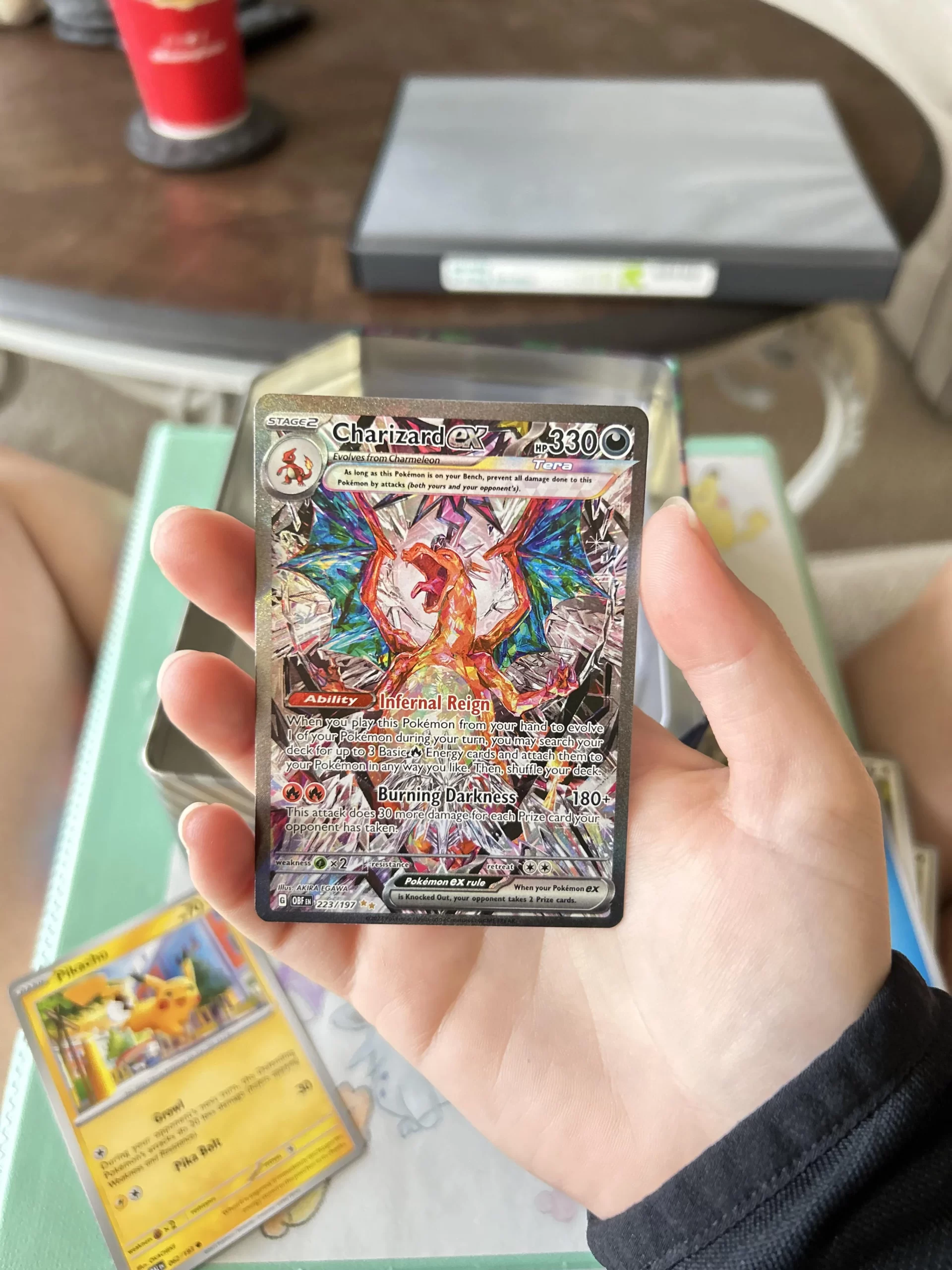Fiery Charizard ex Special Illustration Rare Card | BrickmonVault - Image 2